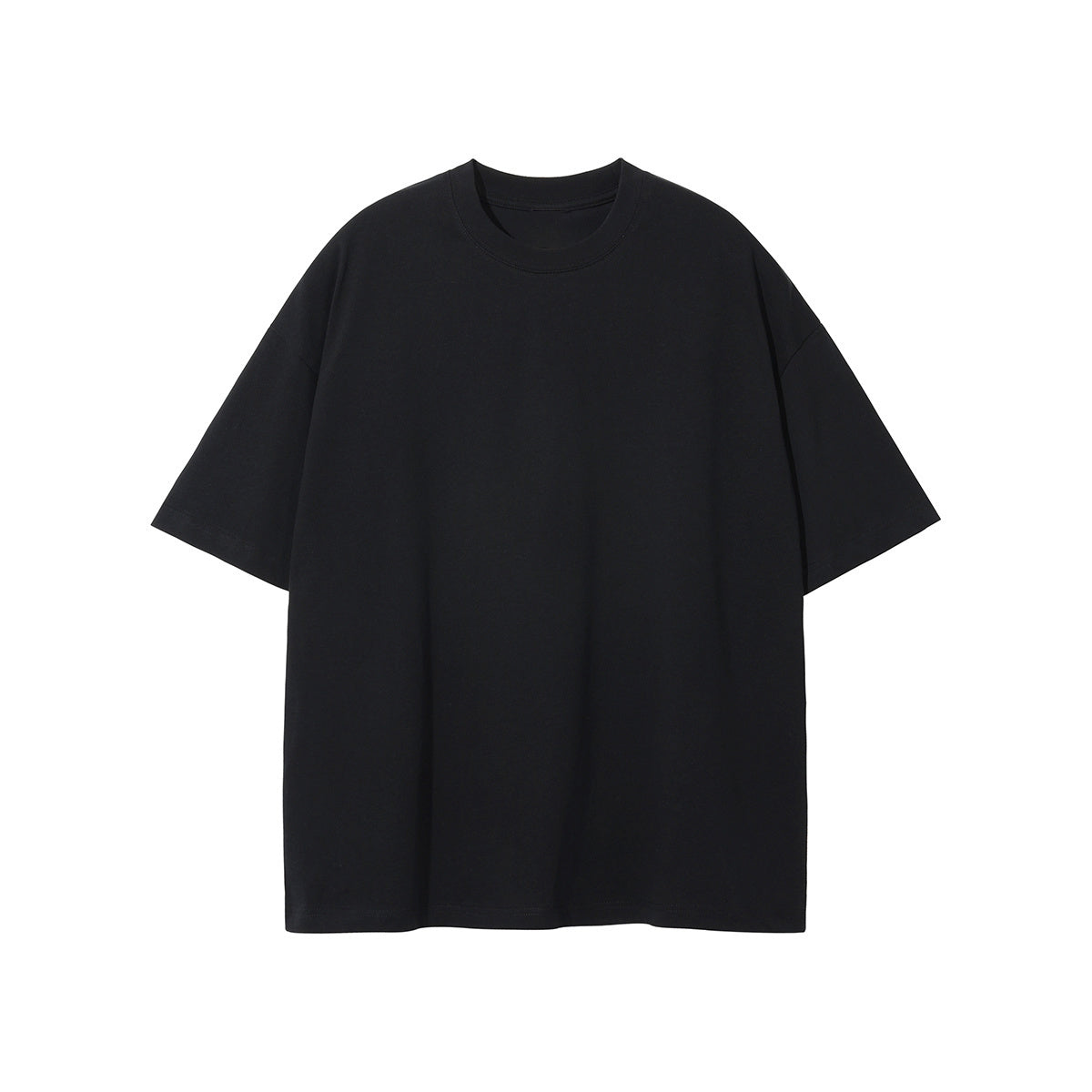 Luxury Cotton Slouchy Comfortable Oversized Basic Tee