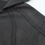 Double Slider Fleece Deconstructed Hoodie