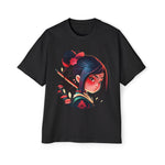 Kawaii Samurai Graphic Tee-INNBLAC Fashion Apparel