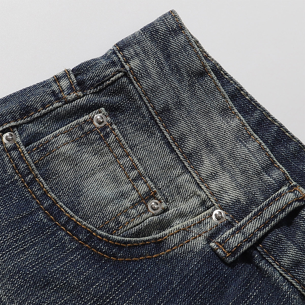 Dark Wash Relaxed Fit Vintage Jeans