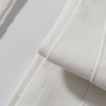 Zipper Hem Slight Flared Leg Cargo Pants