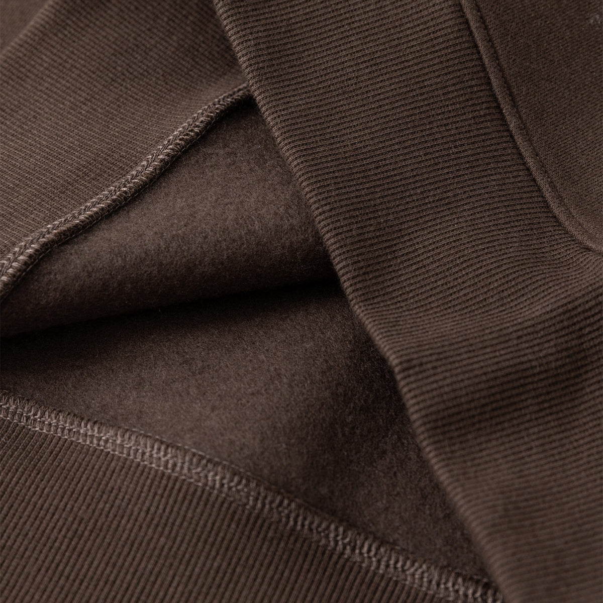 Soft Fleece Mock Neck Pullover Sweatshirt