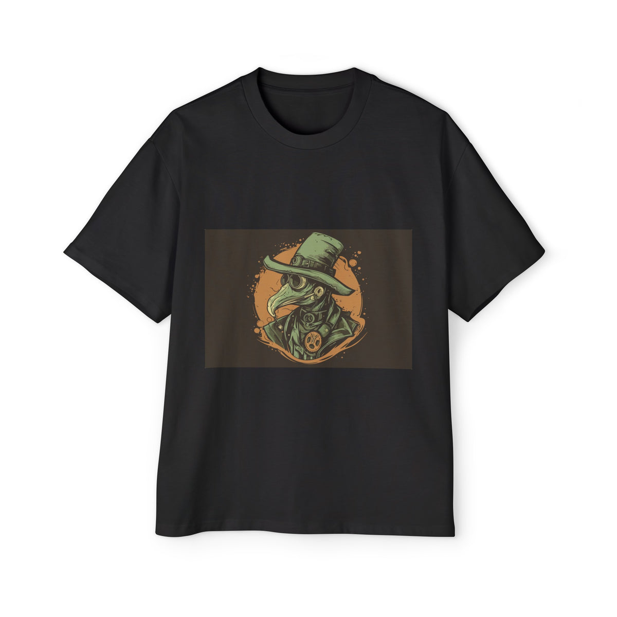 Steampunk Plague Doctor Vintage Graphic Tee-INNBLAC Fashion Apparel