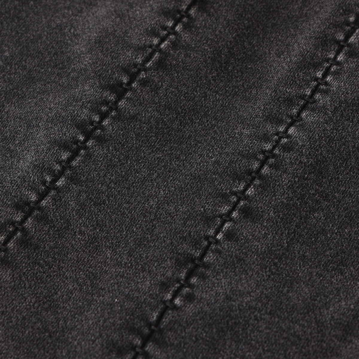 Stone-Wash Side Seam Distressed Sweatpants