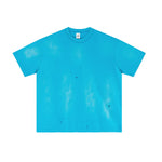 Acid Washed Distressed Reverse Tee 8oz