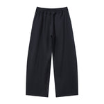 Minimalist Wide-Leg Elastic Waist Pants