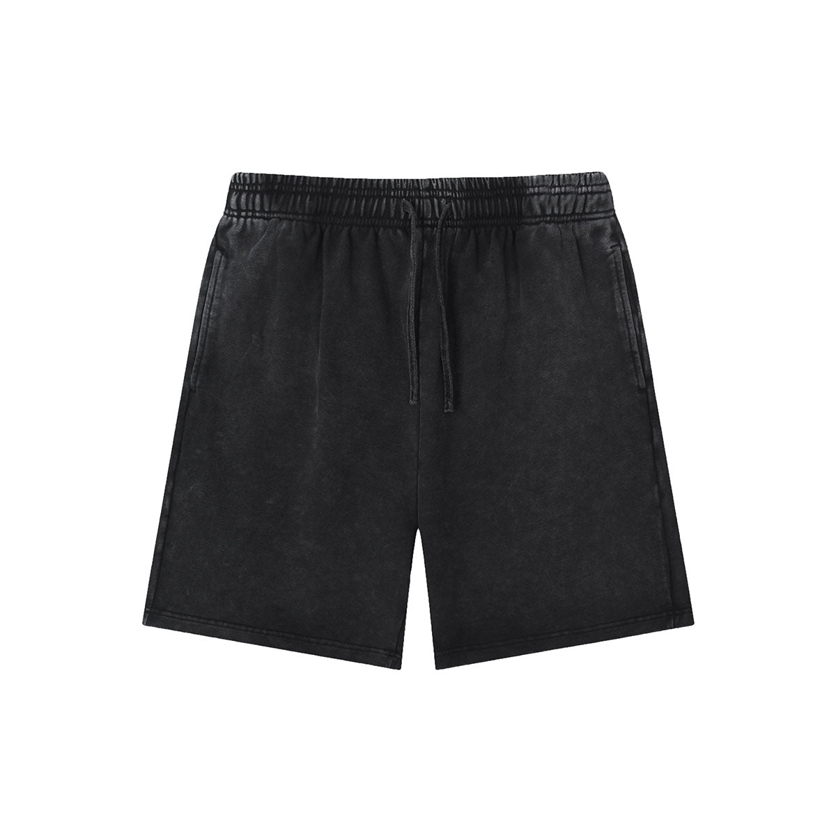 Vintage Washed Relaxed Fit Casual Sweat Shorts