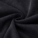 Camiseta sin mangas de algodón lavado negro de 8.25 oz