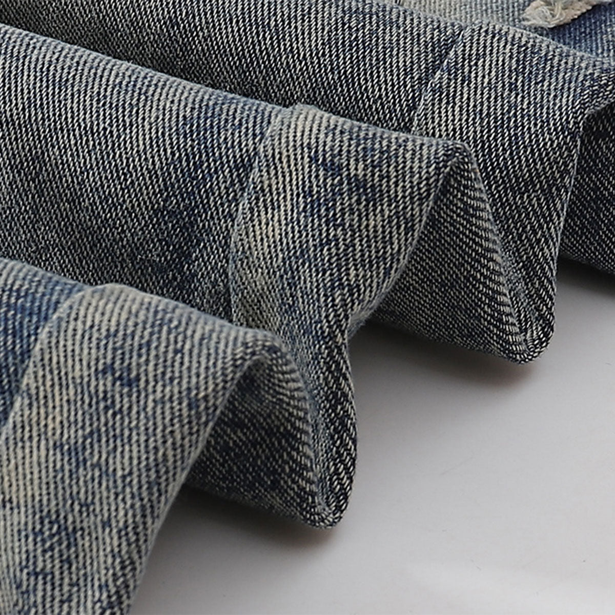 Distressed Patched Star Detail Jeans