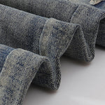 Distressed Patched Star Detail Jeans