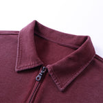 Zippered Polo Soft Cotton Everyday Casual Stylish Tee