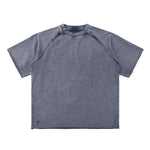 Heavy Washed Wax-Dyed High Street Raglan Tee