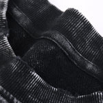 Stone-Washed Distressed Loose-Fit Sweatshirt