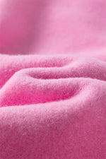 Soft Cotton Fleece Zip Up Hoodie Kangaroo Pockets