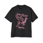 Llama Alpaca Flying Retro Graphic Tee-INNBLAC Fashion Apparel