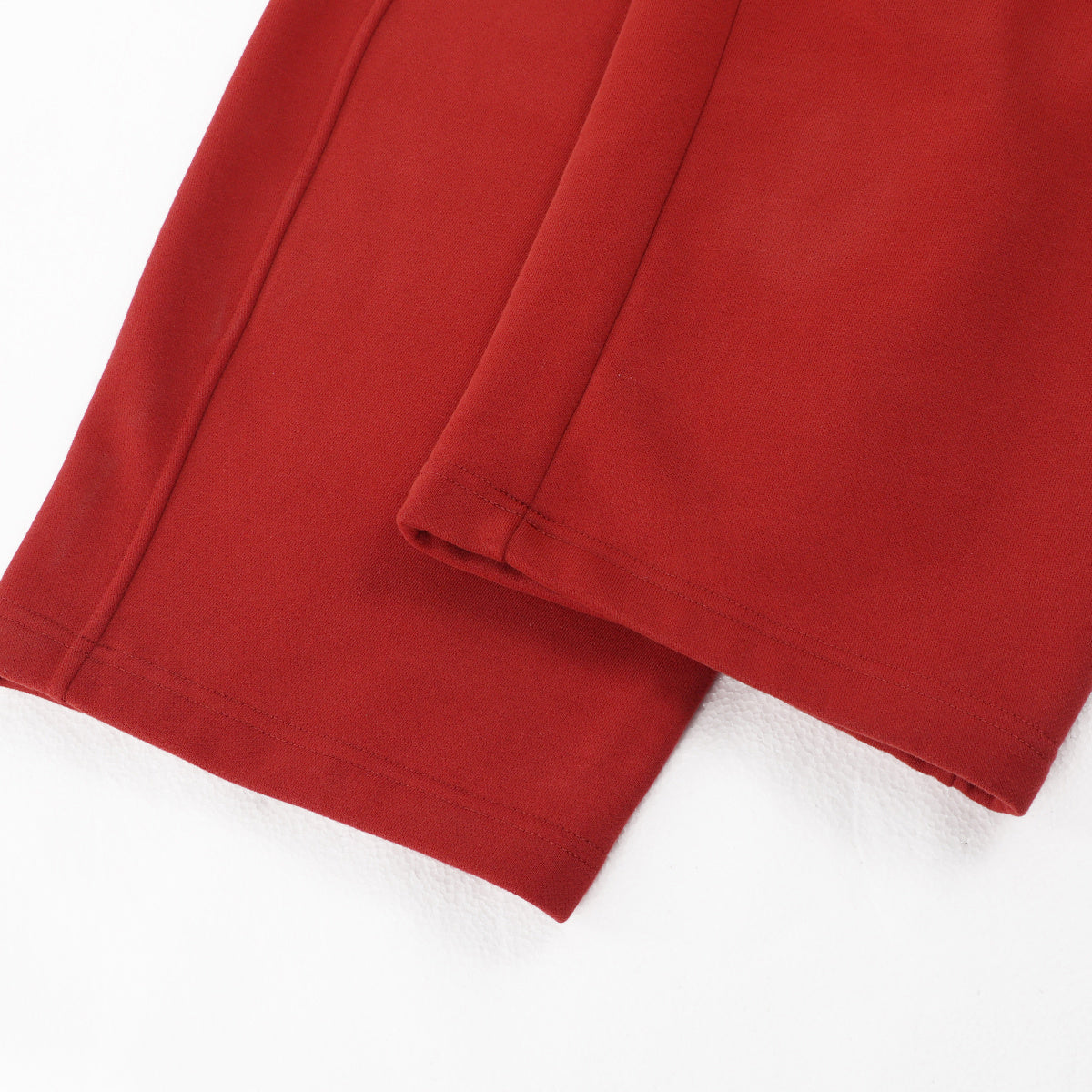 Elastic Drawstring Waist Fleece Jogger Pants