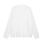 Solid Long-Sleeve Cotton T-Shirt 270gsm