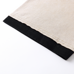 Camiseta batik vintage lavada con ribetes de 7.5 oz