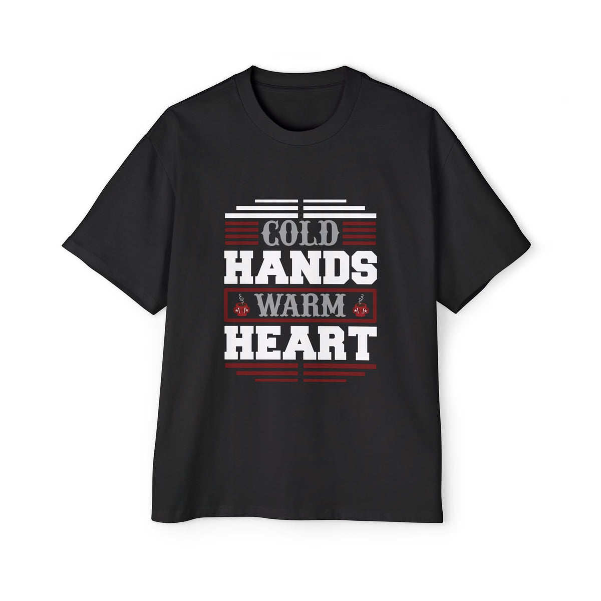 Cold Hand Warm Heart Graphic Tee-INNBLAC Fashion Apparel