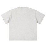 Relaxed Fit Boxy Solid Color Minimal Tee