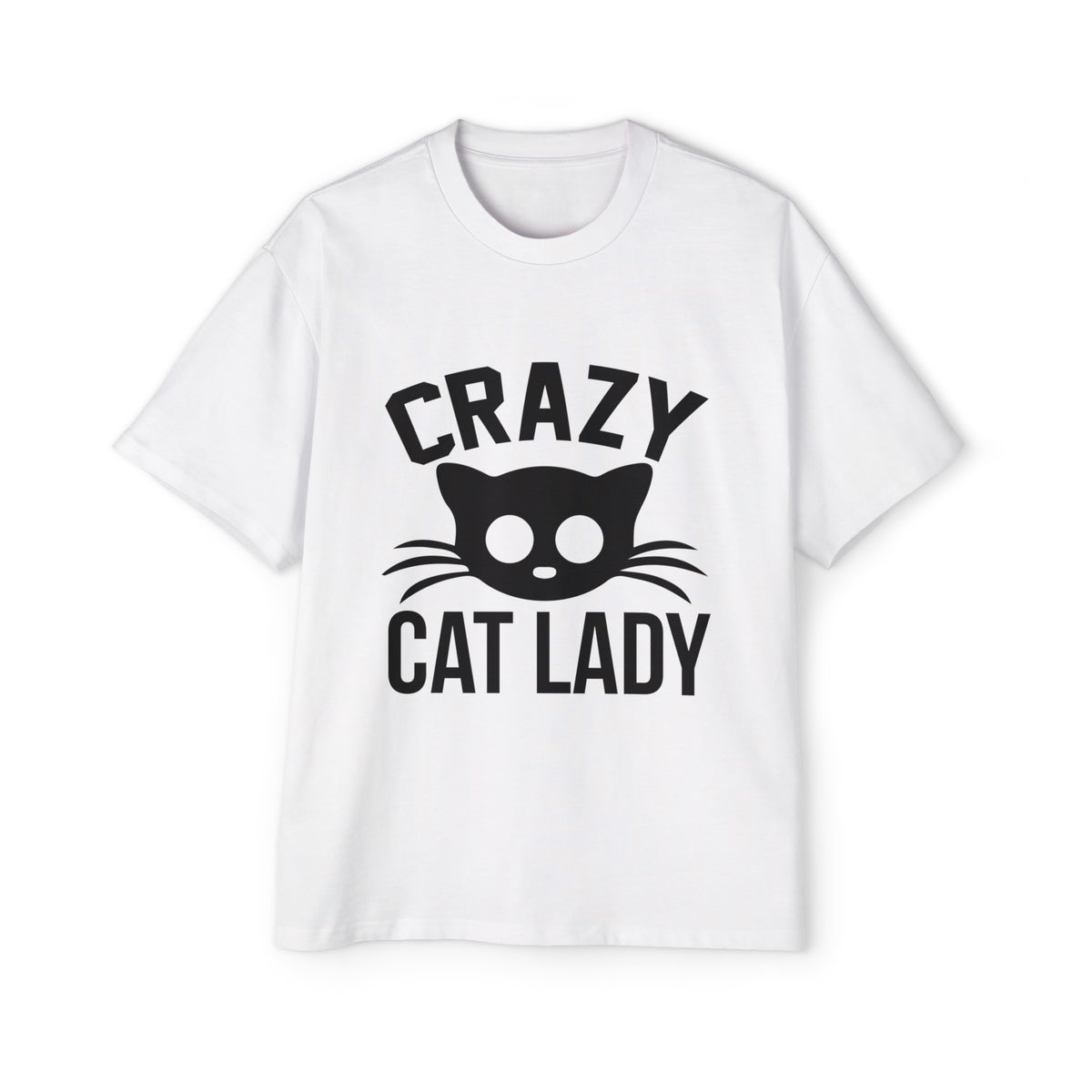 Crazy Cat Lady Graphic Tee-INNBLAC Fashion Apparel