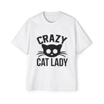 Crazy Cat Lady Graphic Tee-INNBLAC Fashion Apparel