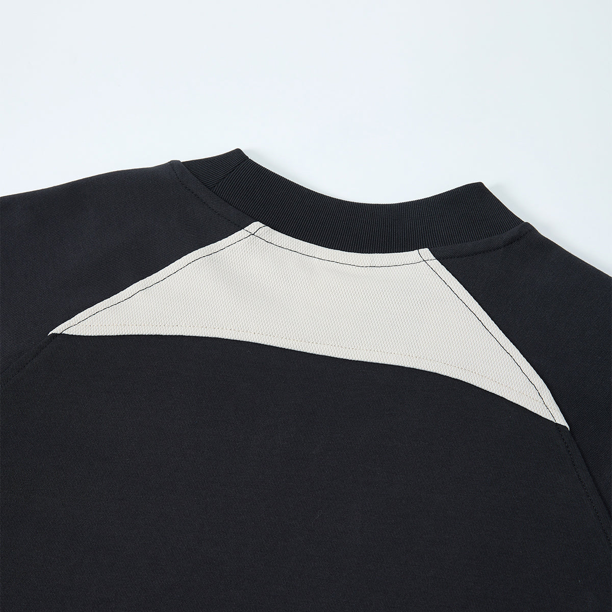 Color Block Oversized Sporty Raglan T-Shirt