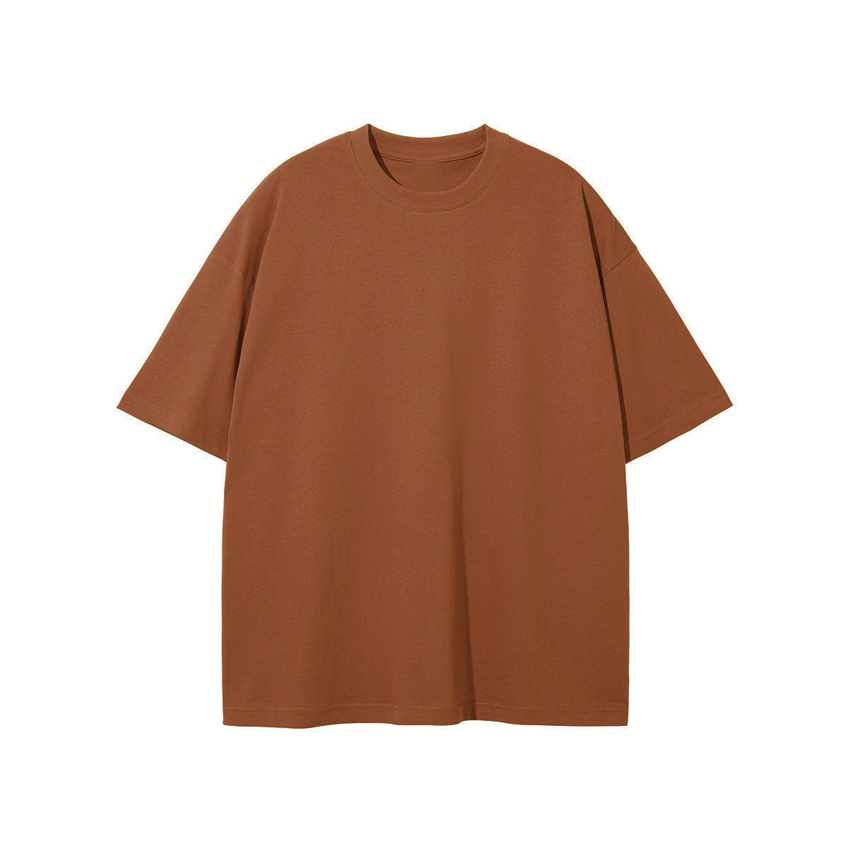 Luxury Cotton Slouchy Comfortable Oversized Basic Tee