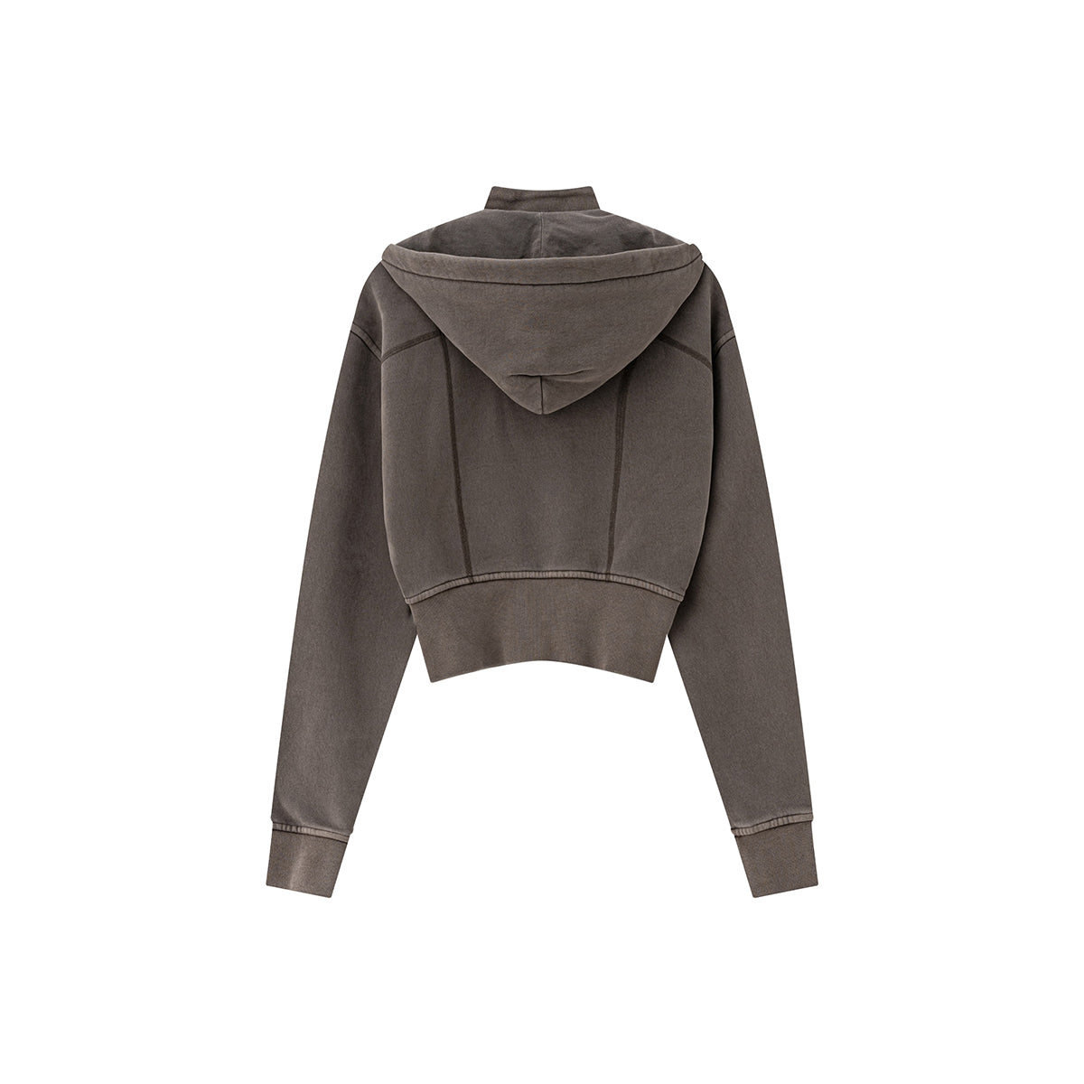 Detachable Hood Double Slider Fleece Hoodie