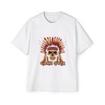 Indian Chief Skull Graphic Tee-INNBLAC Fashion Apparel