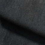 Distressed Dark Denim Vintage Wash Flared Jeans