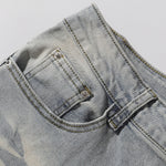 Light Wash Vintage Slight Flare Jeans