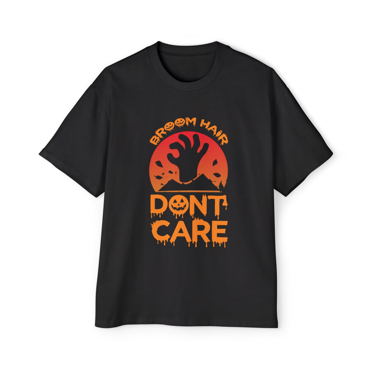 Broom Hair Don't Care Graphic Tee-INNBLAC Fashion Apparel