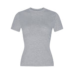 Structured Shoulder Slim Fit High-Stretch Short Sleeve