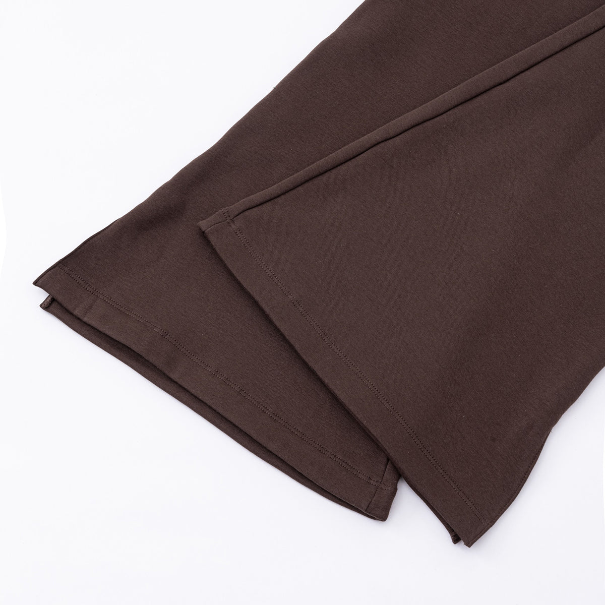 Women's Pleated Flared Plush Trousers