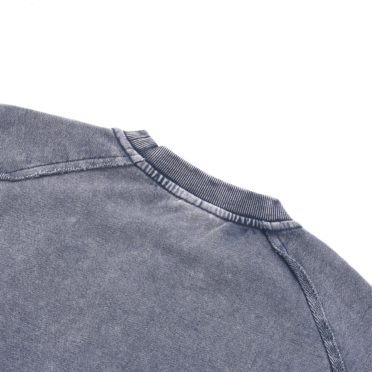 Heavy Washed Wax-Dyed High Street Raglan Tee
