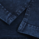 Polo de algodón lavado a la piedra de 9.3 oz