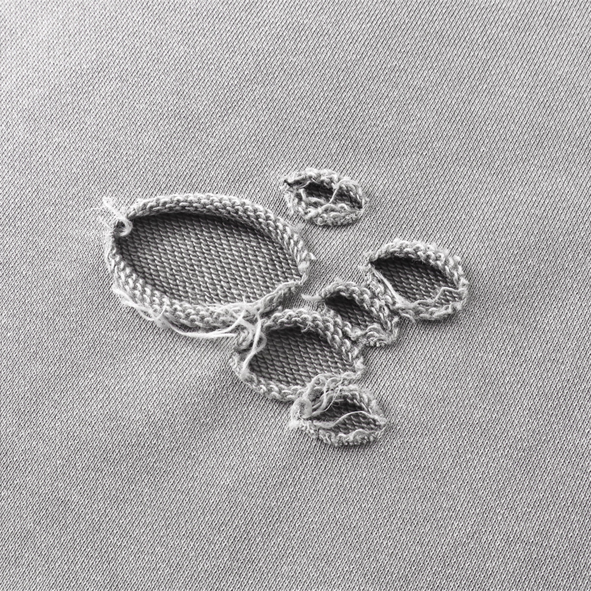 Multi Ripped Distressed Finish Jogger Pants