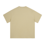 Camiseta Batik Vintage Lavada con Cuello en V de 7.5 oz