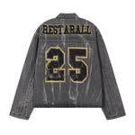 Streetwear Vintage Wash Denim Jacket