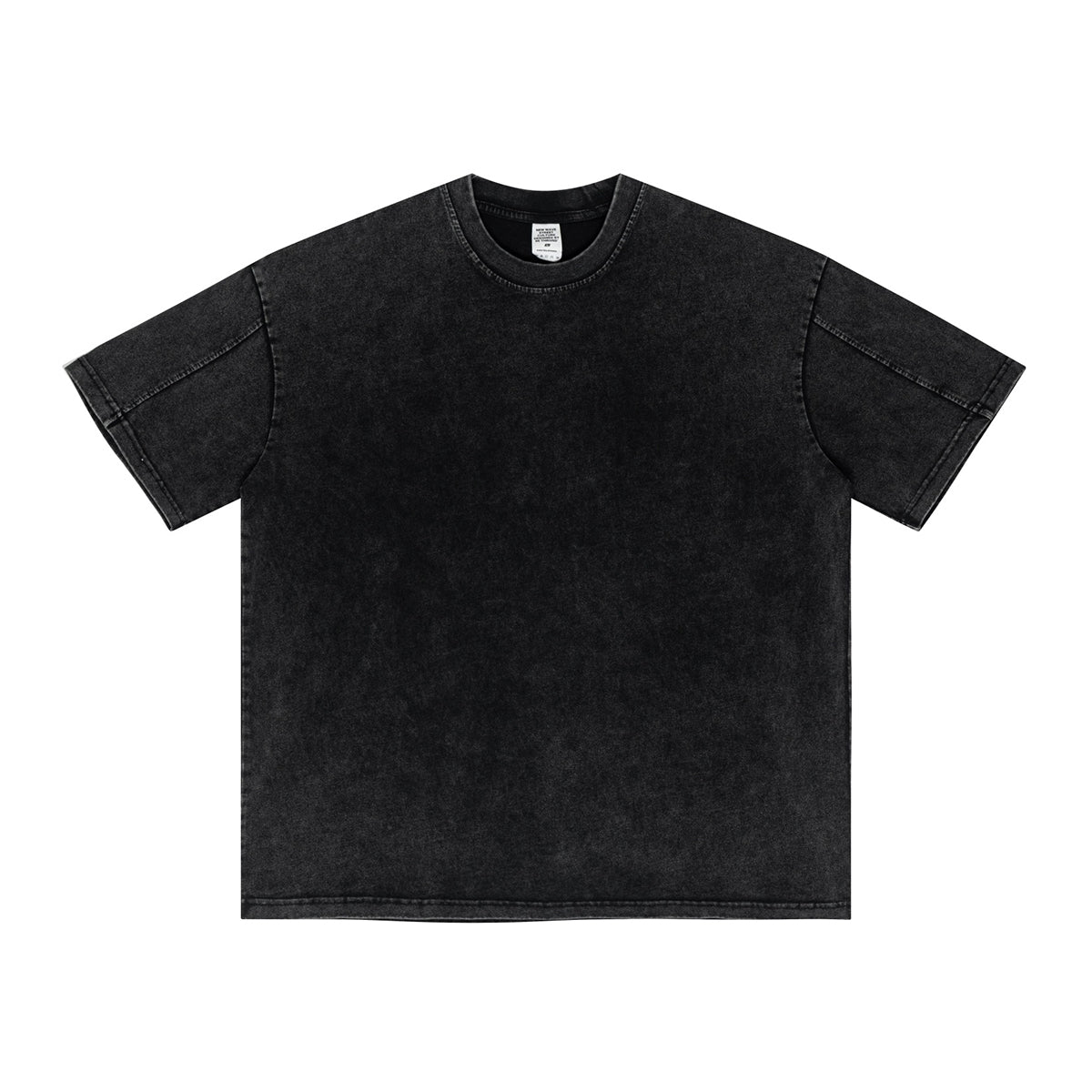 Camiseta holgada con lavado vintage de 8 oz