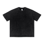 Camiseta holgada con lavado vintage de 8 oz