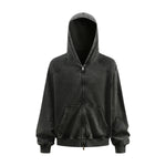 Heavyweight Washed Cotton Boxy Hoodie
