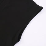 Classic Scoop-Neck Ribbed Sleeveless Top 250gsm