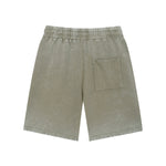 Washed Faded Cotton Sweatshorts