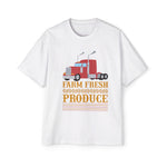 Farm Fresh Produce Graphic Tee-INNBLAC Fashion Apparel