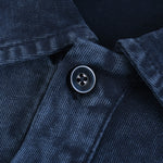 Polo de algodón lavado a la piedra de 9.3 oz