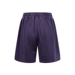Distressed Patchwork Raw Edge Shorts