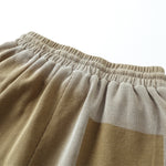 Ombre Color Drawstring Casual Lounge Elastic Waist Shorts