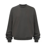 Brushed Fleece Soft Crewneck Pullover Sweatshirt